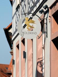 Certifikát, hodnocení, plakát nebo jiný dokument vystavený v ubytování Goldkind Feine Wohn- & Schlafstuben
