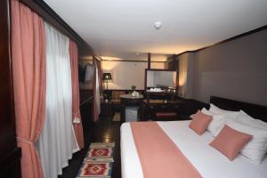 Voodi või voodid majutusasutuse YOU Nile View Hotel toas