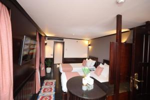 Voodi või voodid majutusasutuse YOU Nile View Hotel toas