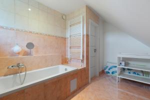 Koupelna v ubytování Home Dalov + 14 fotografií