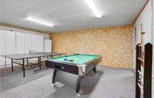 a billiard room with two ping pong tables at Gorgeous Home In Grindsted With Wifi in Grindsted