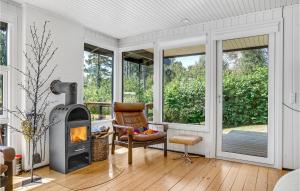 Χώρος καθιστικού στο Nice Home In Ebeltoft With 3 Bedrooms & Wifi