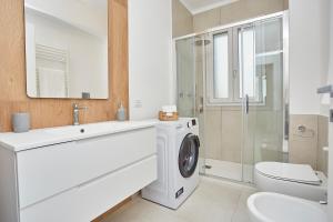 Koupelna v ubytování Le Residenze di Zio Toto'
