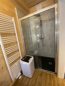 Kúpeľňa v ubytovaní Nassfeld Holiday Home + 15 fotografií