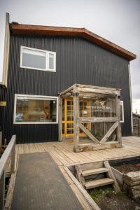 Hoone, kus hostel asub