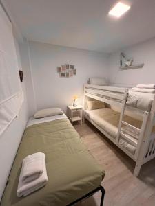 Postel nebo postele na pokoji v ubytování La Terracita especial grupos Z02soh