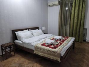 Voodi või voodid majutusasutuse Guest House Fango toas