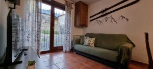 Posezení v ubytování Duplex La Vinya