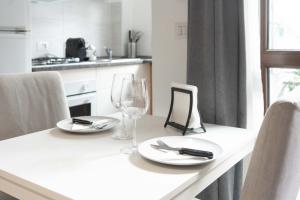 Eldhús eða eldhúskrókur á Suite 12 Milano centro parking free