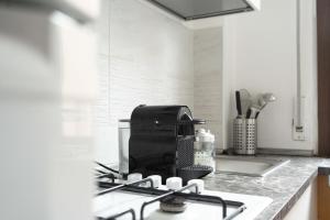Eldhús eða eldhúskrókur á Suite 12 Milano centro parking free