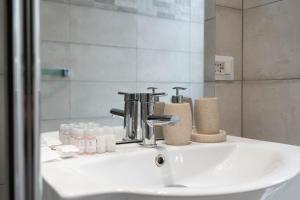 Baðherbergi á Suite 12 Milano centro parking free