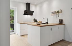 Η κουζίνα ή μικρή κουζίνα στο Lovely Home In Ebeltoft With Sauna
