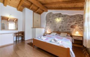 Postel nebo postele na pokoji v ubytování Villa Pelizzar