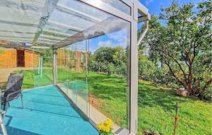 O grădină în afara Ferienhaus Woldzegarten