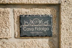 Certifikát, hodnocení, plakát nebo jiný dokument vystavený v ubytování Casa Fidalgo