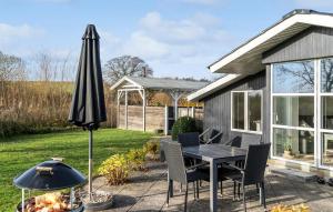 Jardín al aire libre en Cozy Home In Haderslev With Wifi