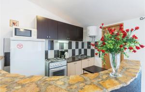 Kuchyň nebo kuchyňský kout v ubytování Two-Bedroom Apartment In Vodnjan