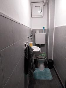 Koupelna v ubytování Mátrai5Vendégház