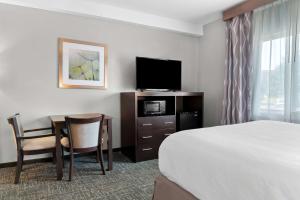TV a/nebo společenská místnost v ubytování Best Western Plus Flint Airport Inn & Suites
