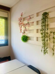 Katil atau katil-katil dalam bilik di Bonito apartamento en Logroño