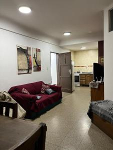 Kuchyň nebo kuchyňský kout v ubytování Departamento céntrico en Santa Fe capital