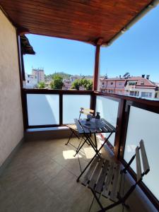 Balkón nebo terasa v ubytování Cosy Escape in Plovdiv