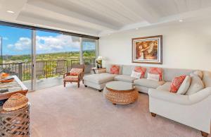 The Whaler By Maui Resort Rentals的休息区