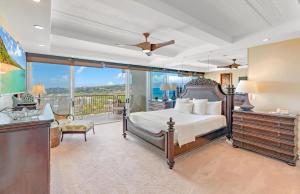 The Whaler By Maui Resort Rentals客房内的一张或多张床位