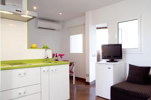 Televízia a/alebo spoločenská miestnosť v ubytovaní Best deal PENTHOUSE!