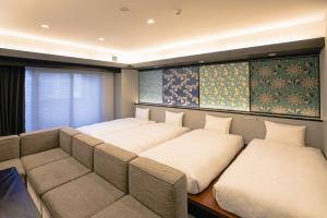 GOLD STAY Nagoya Sakae ゴールドステイ名古屋栄 にあるベッド
