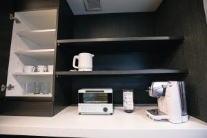 GOLD STAY Nagoya Sakae ゴールドステイ名古屋栄 にあるキッチンまたは簡易キッチン