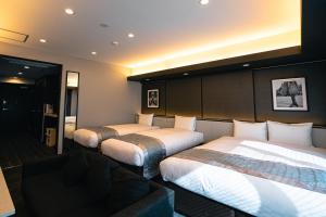 GOLD STAY Nagoya Sakae ゴールドステイ名古屋栄 にあるベッド