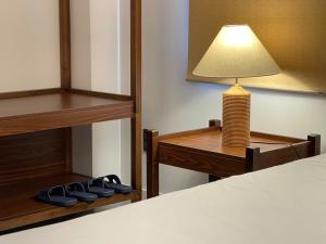 Postel nebo postele na pokoji v ubytování Field Villa Hoàng Diệu