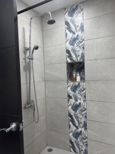 Koupelna v ubytování Casa blue