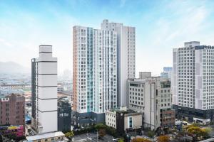 Splošen razgled na mesto Busan oz. razgled na mesto, ki ga ponuja hotel