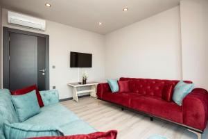 Posezení v ubytování Marina Green Suite & Residence