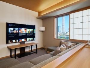TV o dispositivi per l'intrattenimento presso MIMARU SUITES Tokyo Asakusa