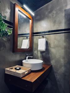 Koupelna v ubytování Moonrise villa