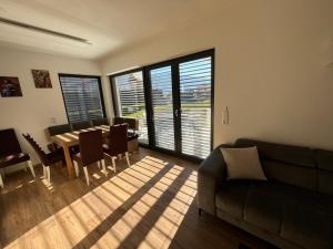 Posezení v ubytování Ferienwohnung Kühar