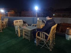 O zonă de relaxare la david hostel