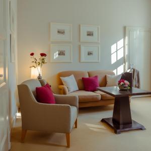 Posezení v ubytování Parkhotel Quellenhof Aachen