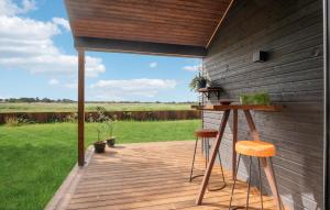 Balkón nebo terasa v ubytování Beautiful Home In Slagelse With Wifi