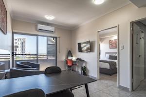 O zonă de relaxare la Argus Hotel Darwin