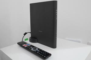 TV a/nebo společenská místnost v ubytování Splendido alloggio di Noemi - Daniele Case Vacanza