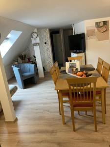 Posezení v ubytování Relax Apartman