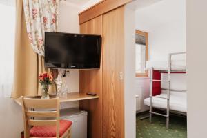 TV a/nebo společenská místnost v ubytování Hotel Gratz Großarl