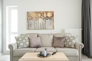 Χώρος καθιστικού στο Apart B&V 701 Coresi - Luxury Mountain Haven +28 φωτογραφίες