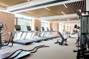Fitnes oz. oprema za telovadbo v nastanitvi Hopewell Hotel