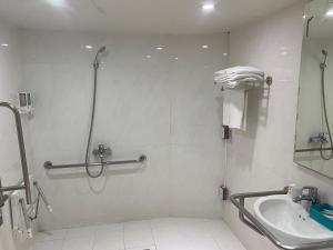 Koupelna v ubytování Jin Tsai Shen Hotel