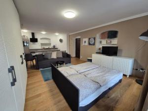 Η κουζίνα ή μικρή κουζίνα στο The Gusto apartmán
